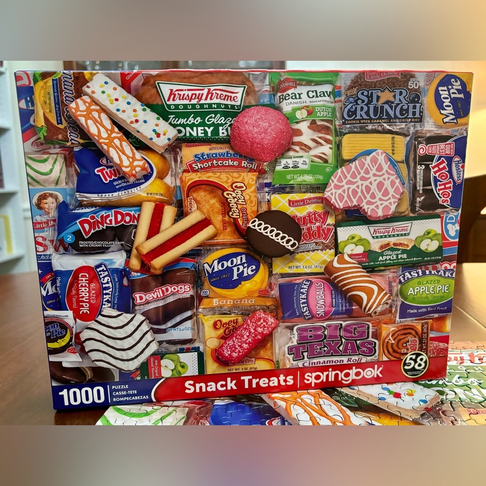 Snack Treats 1000 Piece Puzzle
